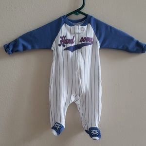 Boys footie one piece